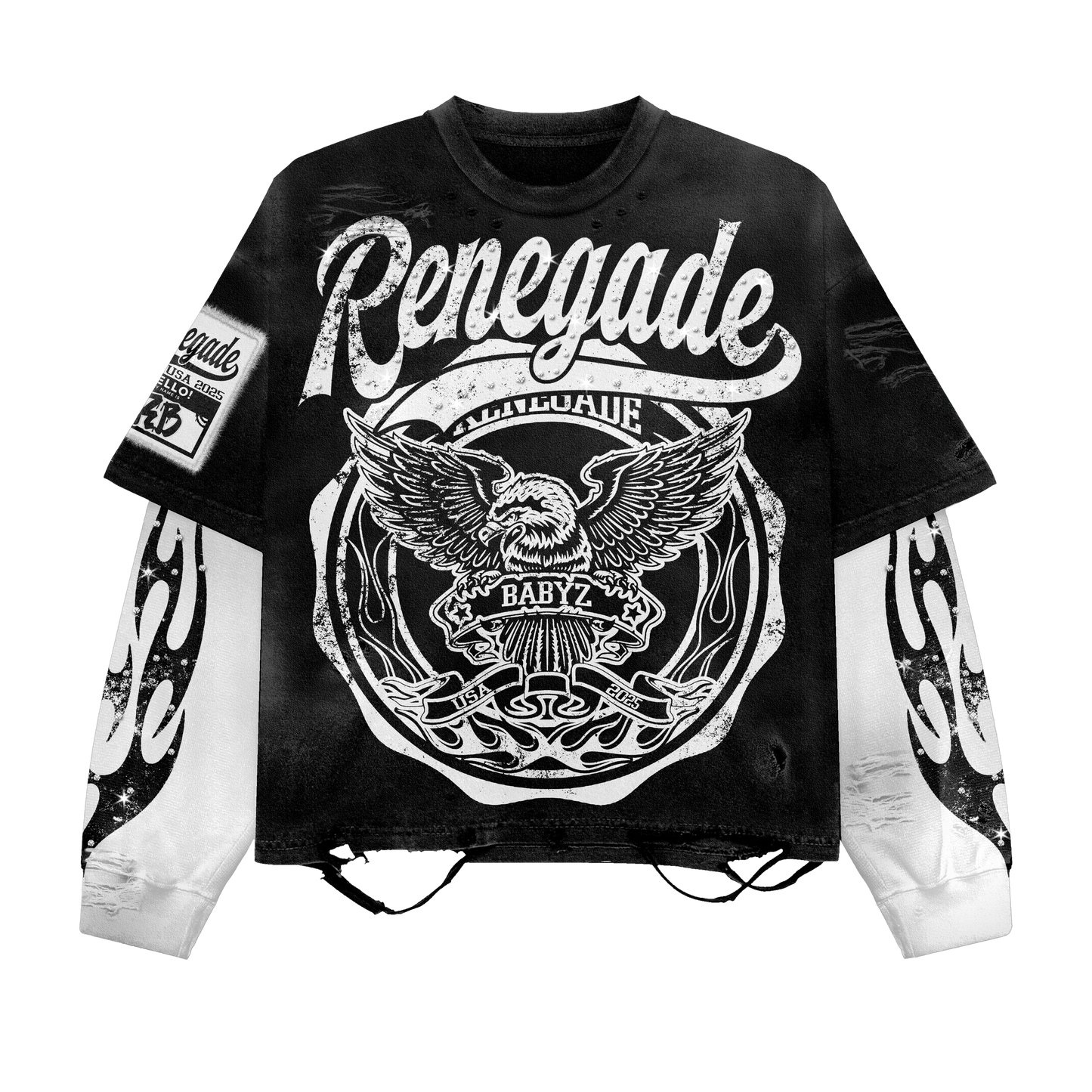 “Eagle Eye” double layered longsleeve