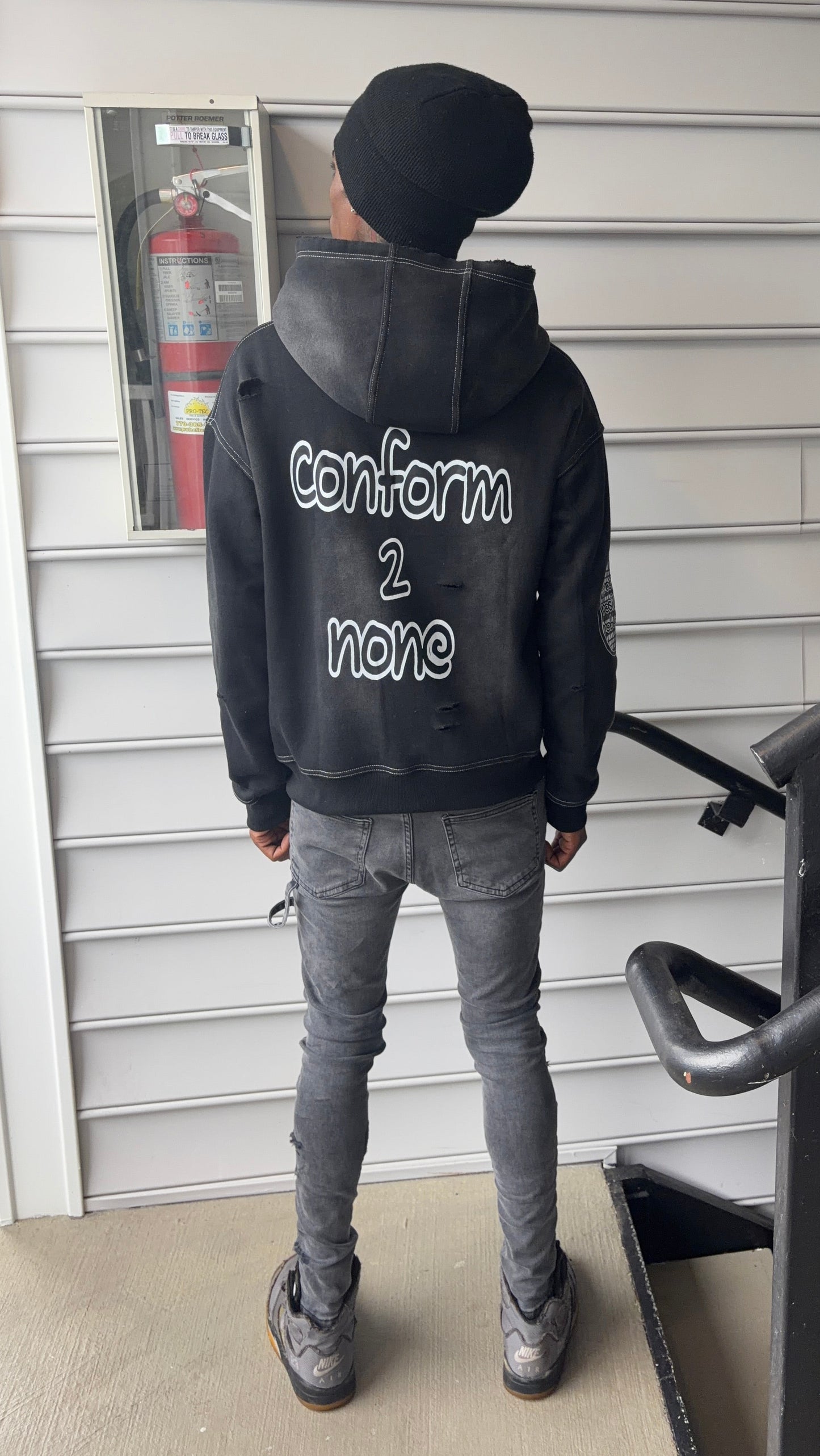 NEW! “Conform 2 None” hoodies