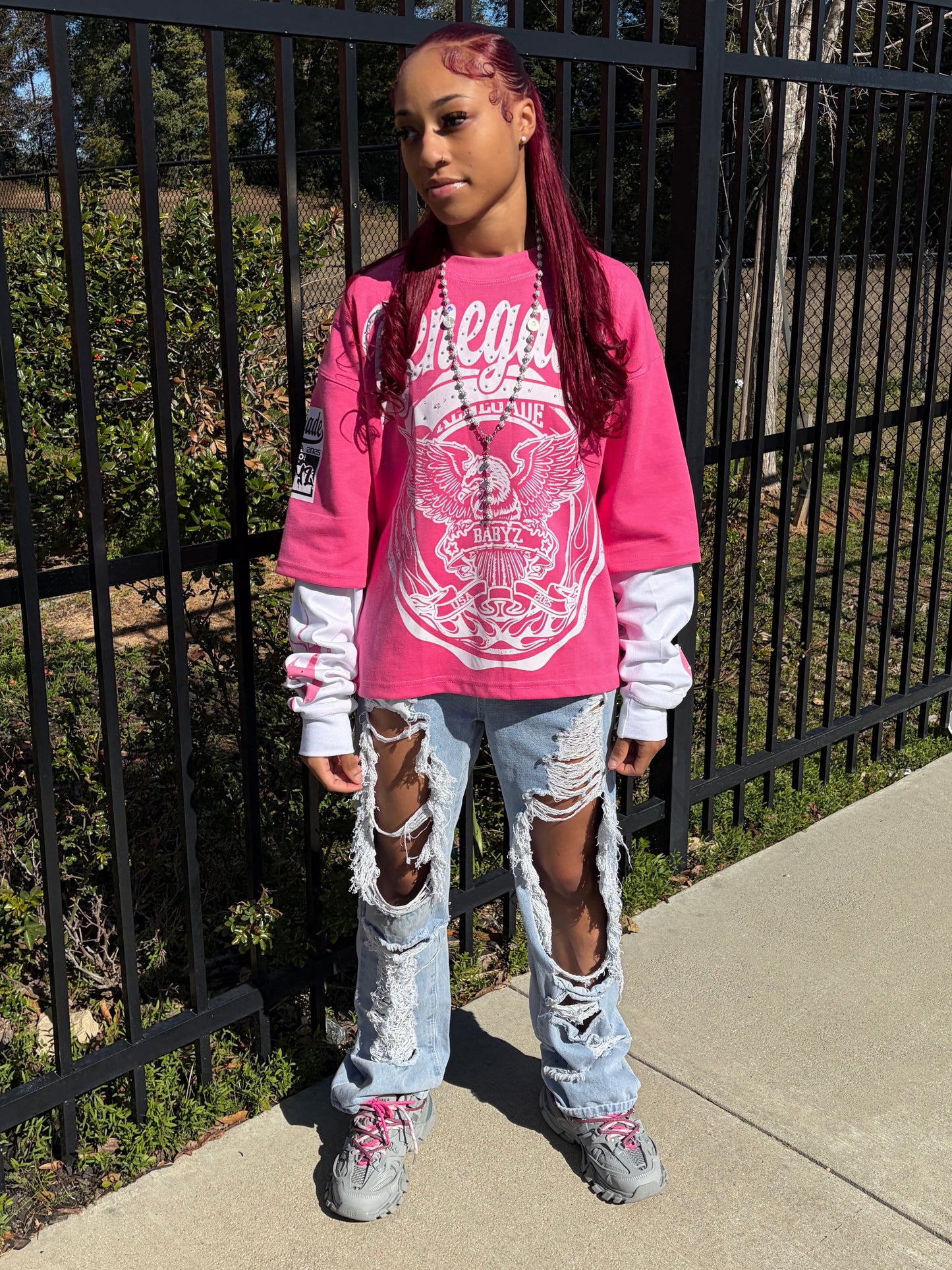 “Eagle Eye” double layered longsleeve