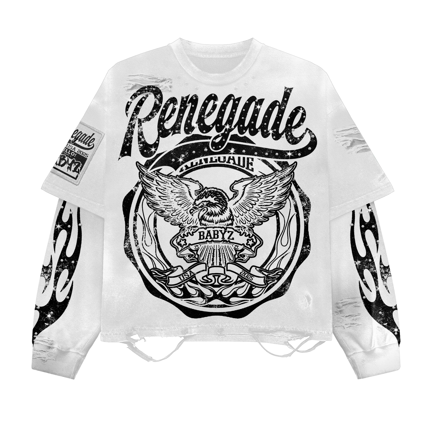 “Eagle Eye” double layered longsleeve