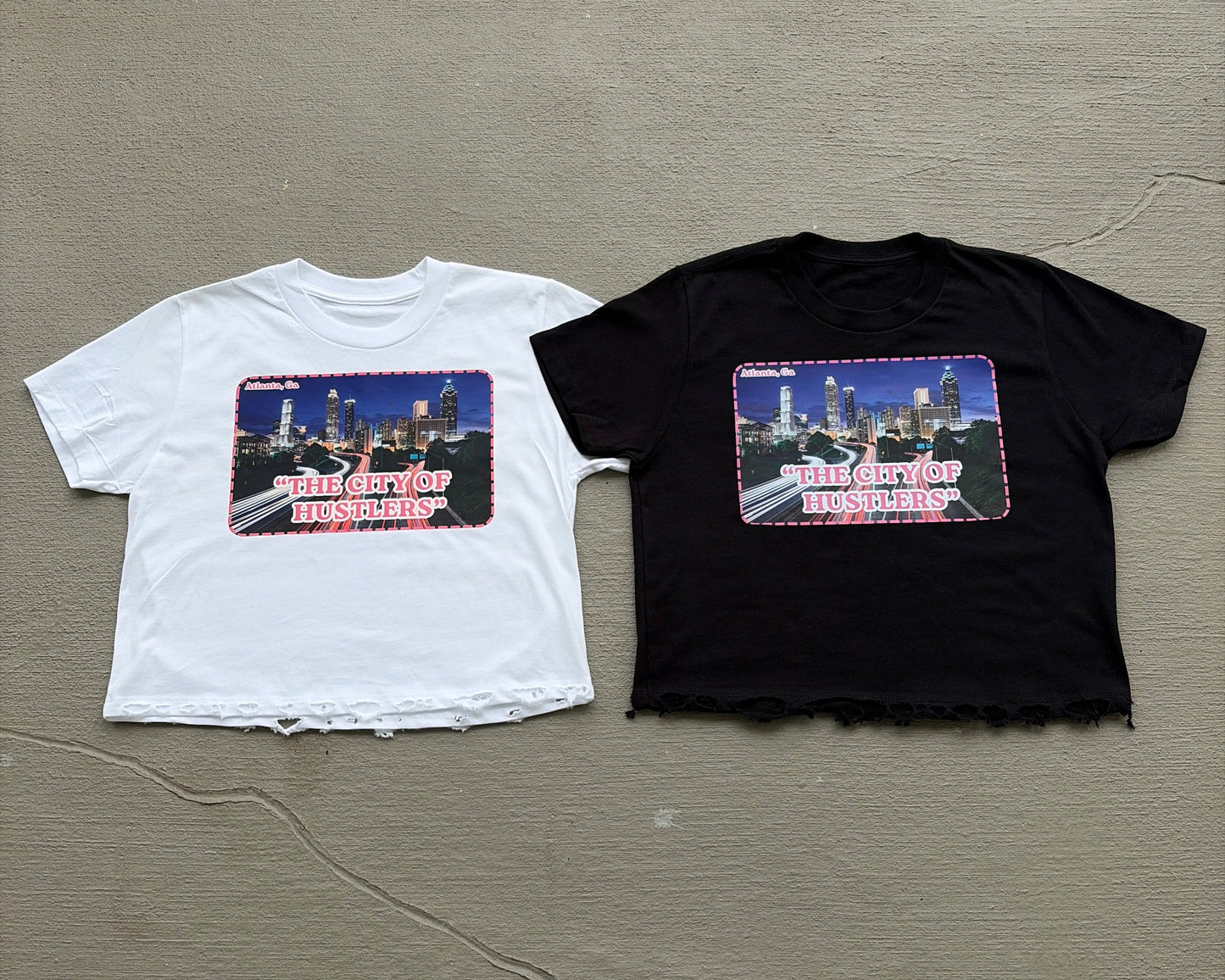 NEW! “The City of Hustlers” womens high waisted T-shirt