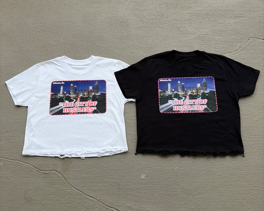 NEW! “The City of Hustlers” womens high waisted T-shirt