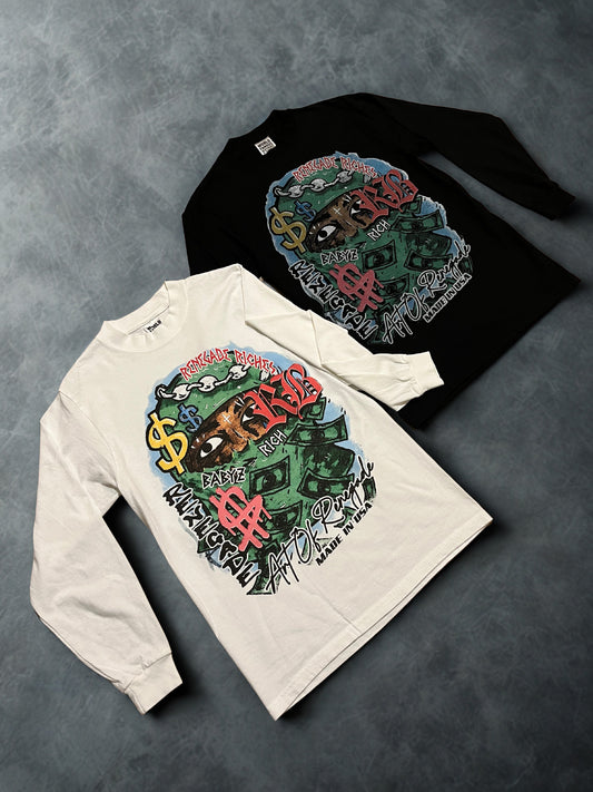 “Renegade Riches” graphic long sleeve